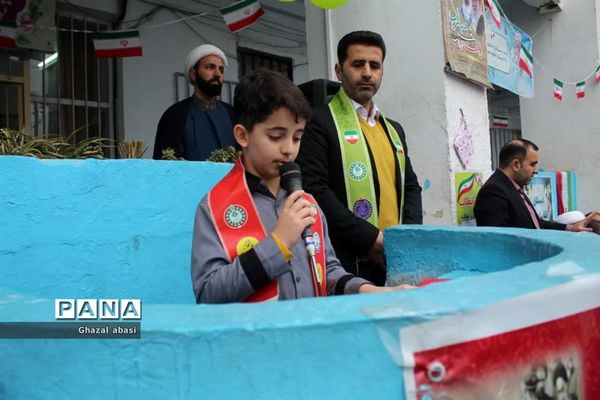 نواخته شدن زنگ انقلاب در مدارس محمودآباد