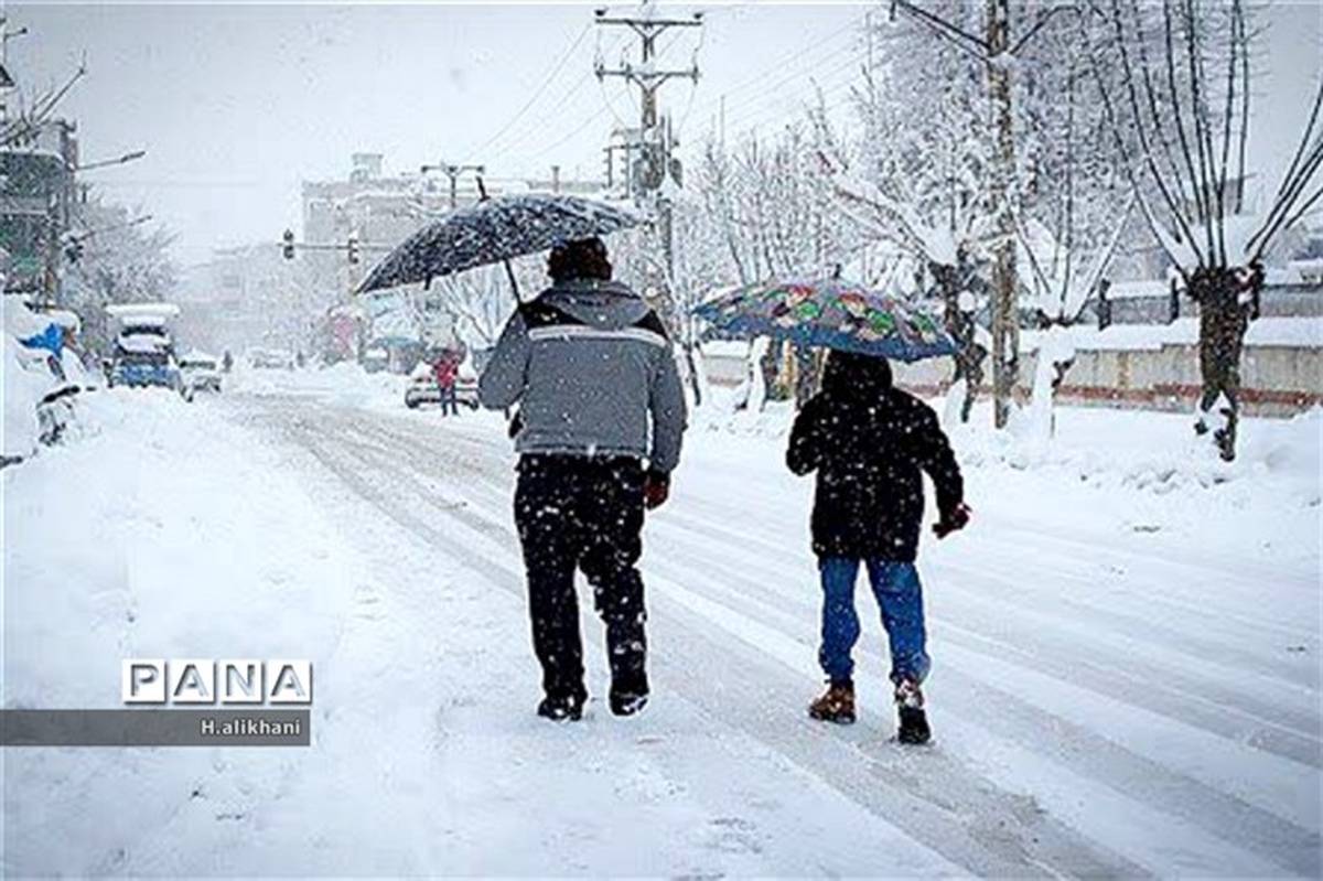 برف و باران، میهمانان خوش نشین استان چهارمحال و بختیاری