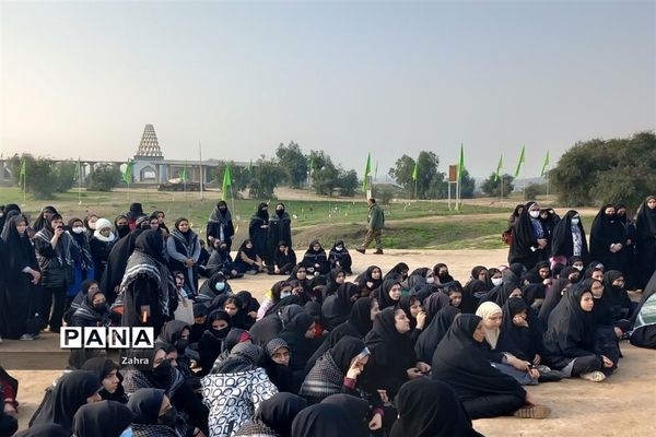 سفر راهیان نور دانش‌آموزان منطقه جوادآباد