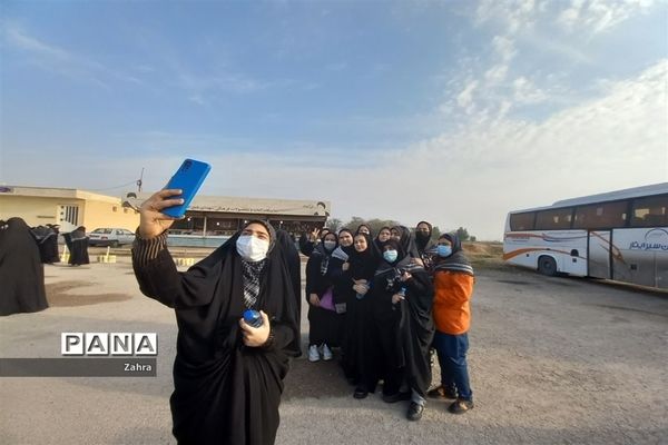 سفر راهیان نور دانش‌آموزان منطقه جوادآباد