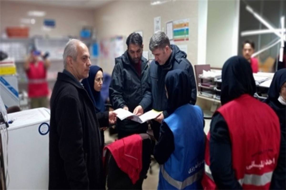 بازدید تیم واکنش سریع وزارت بهداشت از مراکز درمانی شهرستان خوی