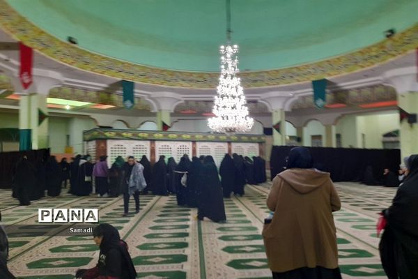 حضور سفیران نور منطقه ۱۳ تهران در اردوی راهیان نور