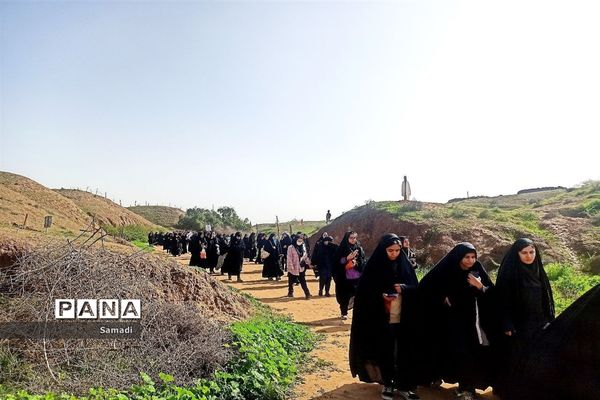 حضور سفیران نور منطقه ۱۳ تهران در اردوی راهیان نور