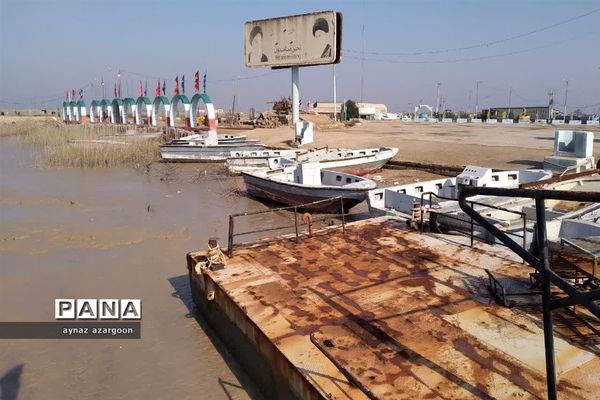 حضور دانش‌آموزان قائمشهری در اروندکنار
