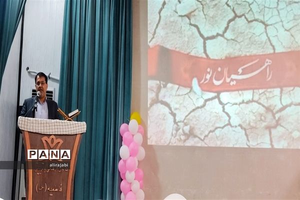 اعزام دانش‌آموزان دختر مدارس منطقه کهریزک به اردوی راهیان نور