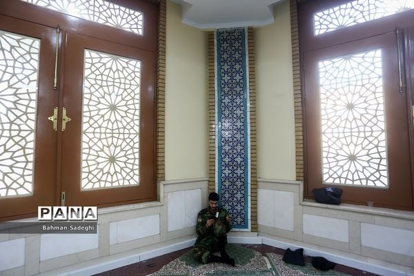 آئین معنوی اعتکاف در دانشگاه افسری امام علی(ع)