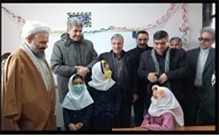 افتتاح دو مدرسه روستایی شهرستان اهر بمناسبت گرامیداشت دهه فجر