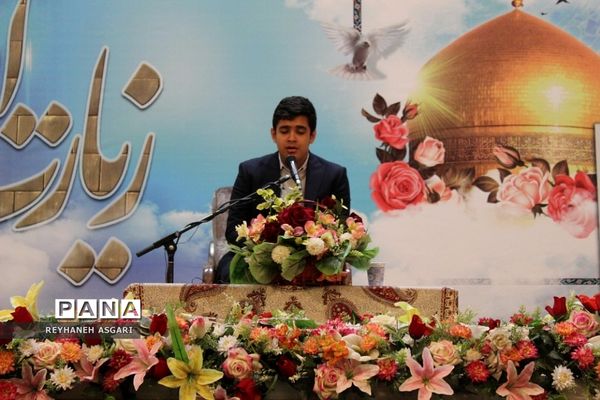 مراسم بدرقه اردوی «زیارت‌‌اولی‌ها» به مقصد مشهد مقدس