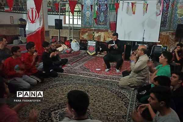 برگزاری اعتکاف ویژه دانش‌آموزان پسر فشافویه