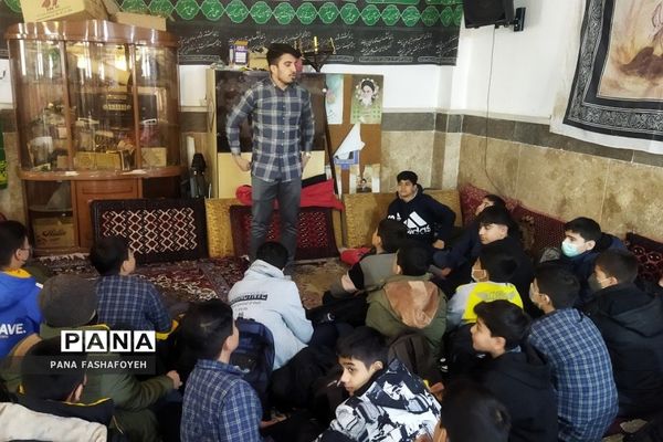 برگزاری اعتکاف ویژه دانش‌آموزان پسر فشافویه