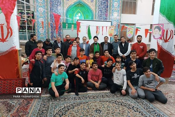برگزاری اعتکاف ویژه دانش‌آموزان پسر فشافویه