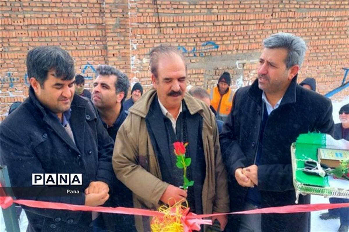 مدرسه خیّرساز روستای مزرعه سواره منطقه ورزقان در آذربایجان‌شرقی افتتاح شد