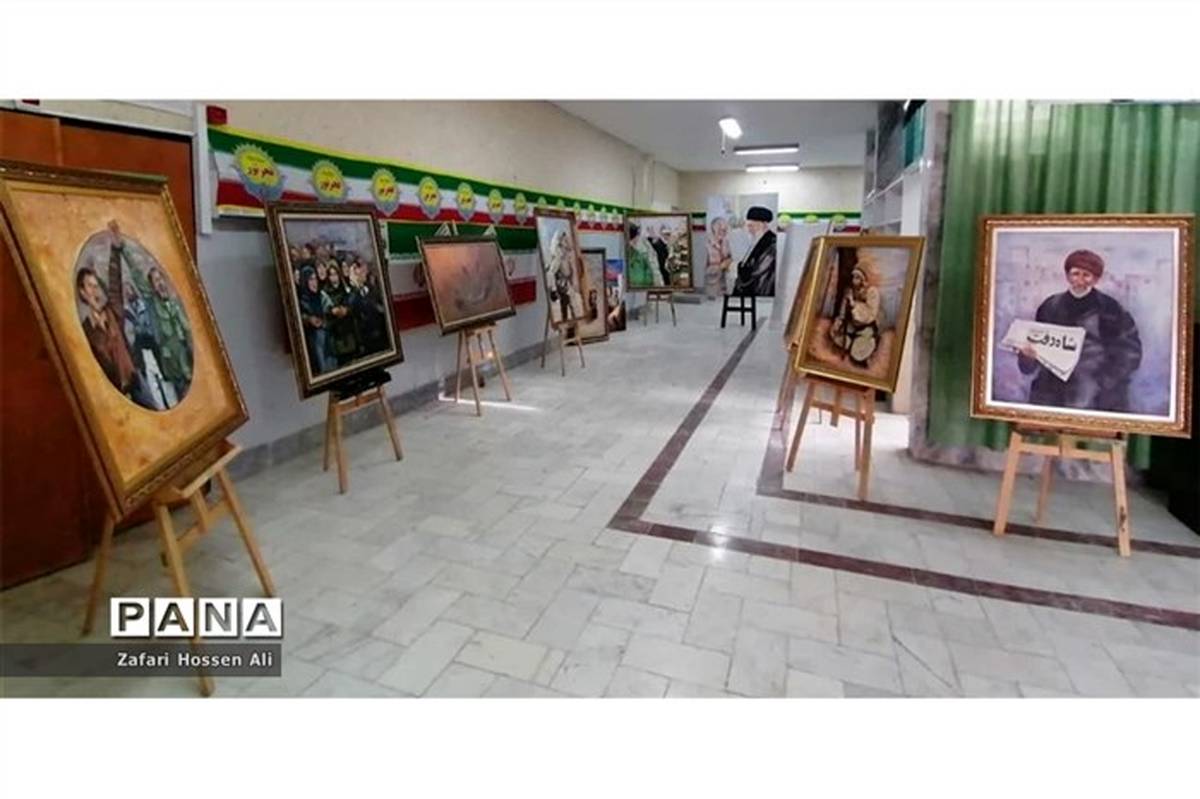 افتتاح نمایشگاه هنرهای تجسمی نور در شیروان