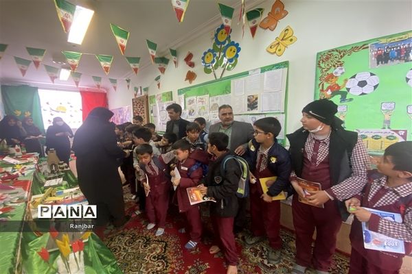 بازدید ۲۵دانش‌آموز منطقه سبزدشت بافق از آموزشگاه شاهد غدیر روستای بساب