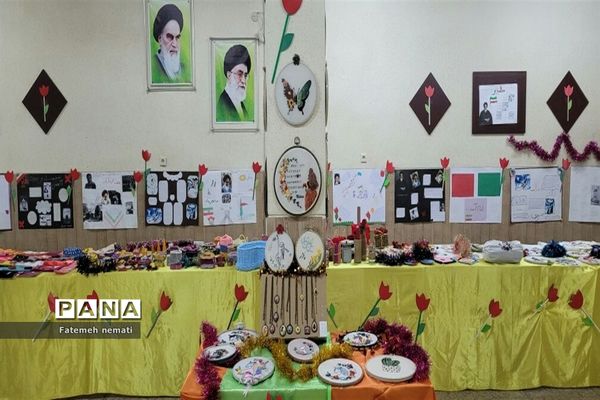 برپایی نمایشگاه و بازارچه مدرسه شایستگان ملارد