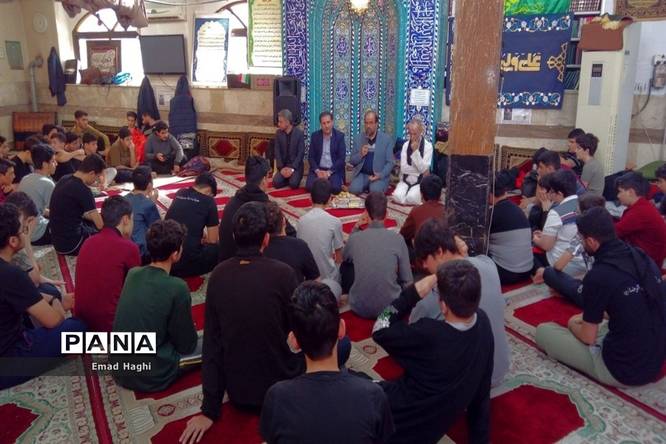 برگزاری مراسم معنوی اعتکاف دانشآموزی با عنوان «فرصت وصل» در رشت