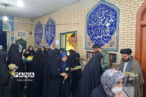 اختتامیه مراسم معنوی  اعتکاف دختران در مسجد انصارالحسین رودهن