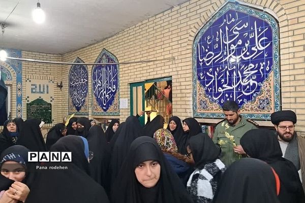 اختتامیه مراسم معنوی  اعتکاف دختران در مسجد انصارالحسین رودهن