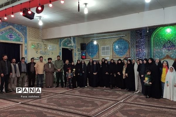 اختتامیه مراسم معنوی  اعتکاف دختران در مسجد انصارالحسین رودهن