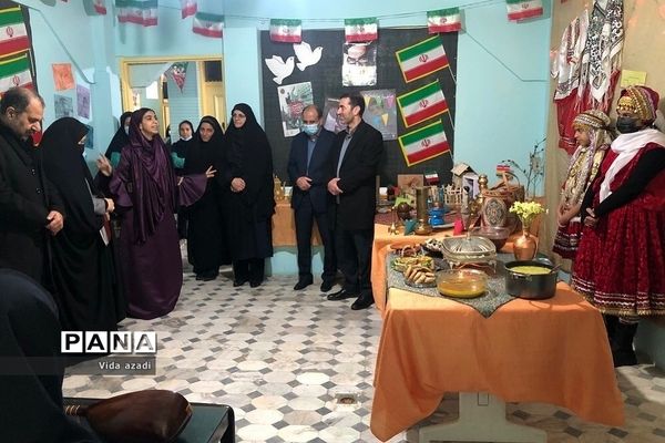 برگزاری جشنواره آیین‌های سرزمین من در دبیرستان دخترانه سما رودهن