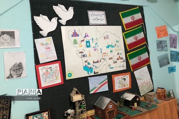 برگزاری جشنواره آیین‌های سرزمین من در دبیرستان دخترانه سما رودهن