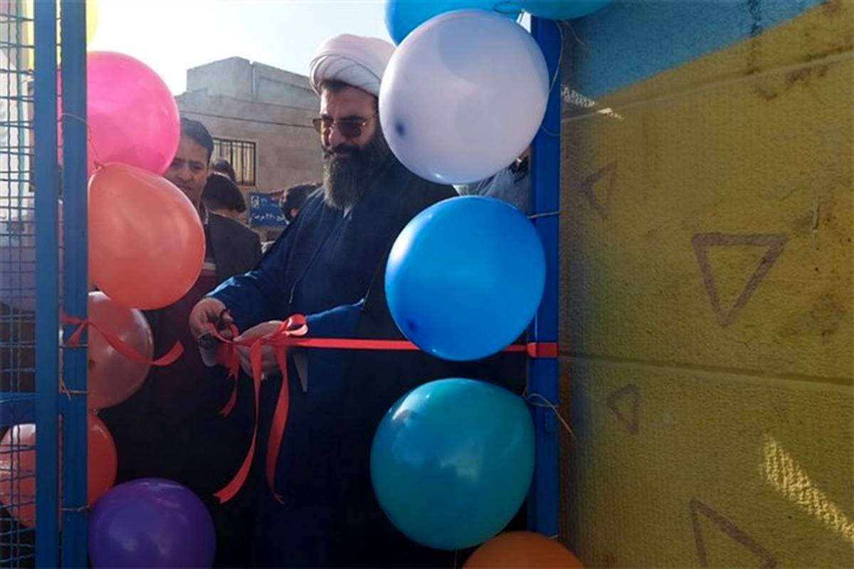 افتتاح زمین چمن فوتسال بانام شهید علی لندی در فشافویه