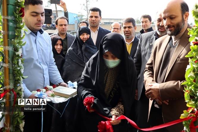 برگزاری آیین بهرهبرداری دبیرستان ماندگار شهید مدرس آموزش و پرورش ناحیه 2 شهرری