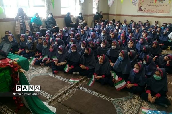 جشن دهه فجر در مدارس روستایی رودهن