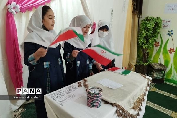 جشن دهه فجر در مدارس روستایی رودهن