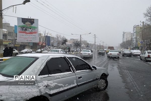 رنگ  سفید برف بر چهره ملارد و صفادشت