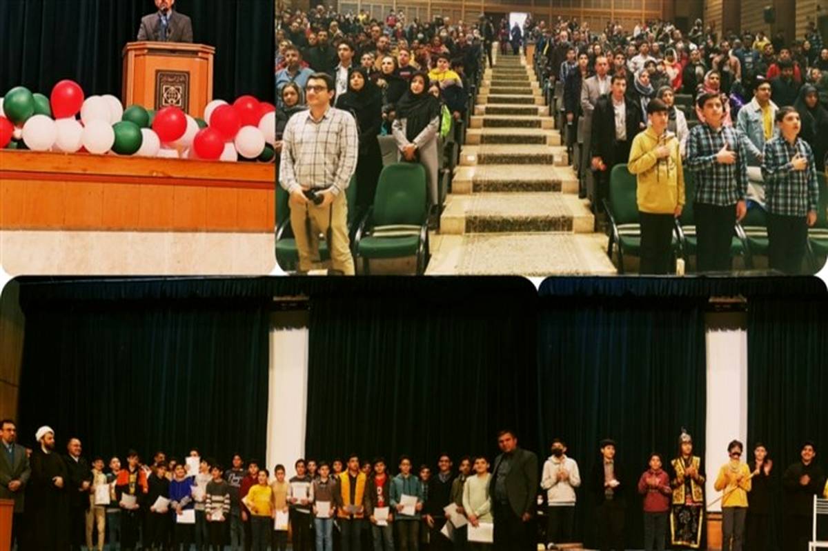 برگزاری جشن انقلاب  در دبیرستان استعدادهای درخشان شهید بابایی قزوین