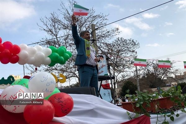 جشن پیروزی انقلاب اسلامی در ناحیه ۶ خراسان رضوی