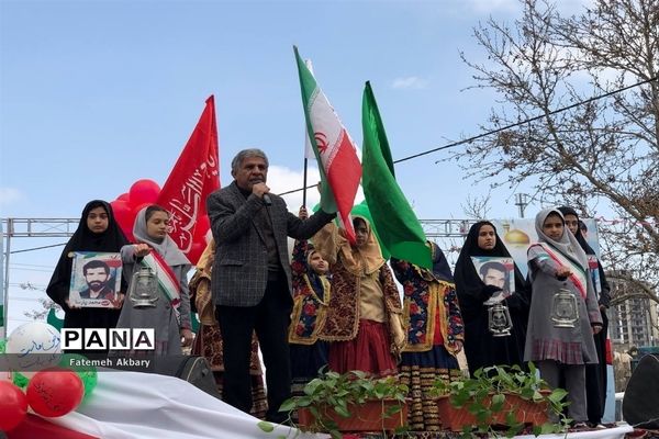 جشن پیروزی انقلاب اسلامی در ناحیه ۶ خراسان رضوی
