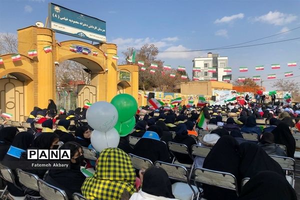 جشن پیروزی انقلاب اسلامی در ناحیه ۶ خراسان رضوی