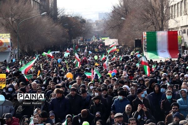 چهل و چهارمین جشن پیروزی انقلاب اسلامی در تبریز -۲