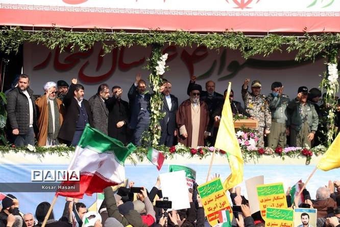 چهل و چهارمین جشن پیروزی انقلاب اسلامی در تبریز -۲