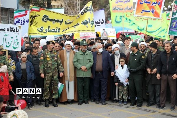 راهپیمایی ۲۲ بهمن در تربت جام