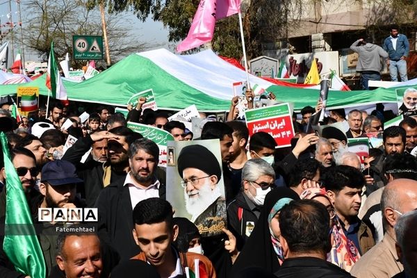 راهپیمایی 22 بهمن در اهواز