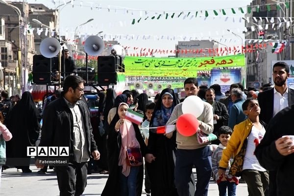 راهپیمایی 22 بهمن در اهواز