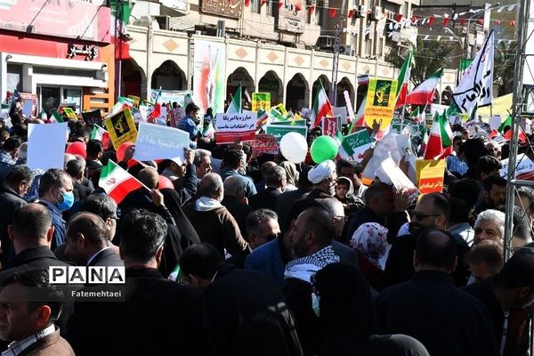 راهپیمایی 22 بهمن در اهواز