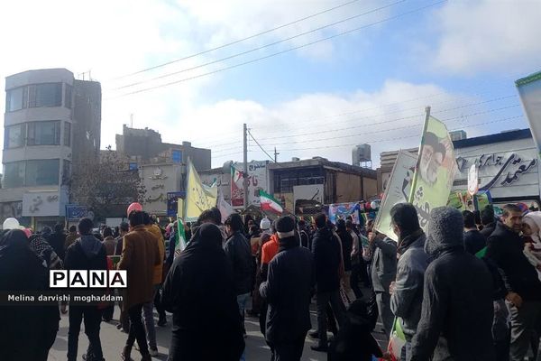 راهپیمایی ۲۲ بهمن در تربت جام