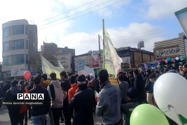 راهپیمایی ۲۲ بهمن در تربت جام