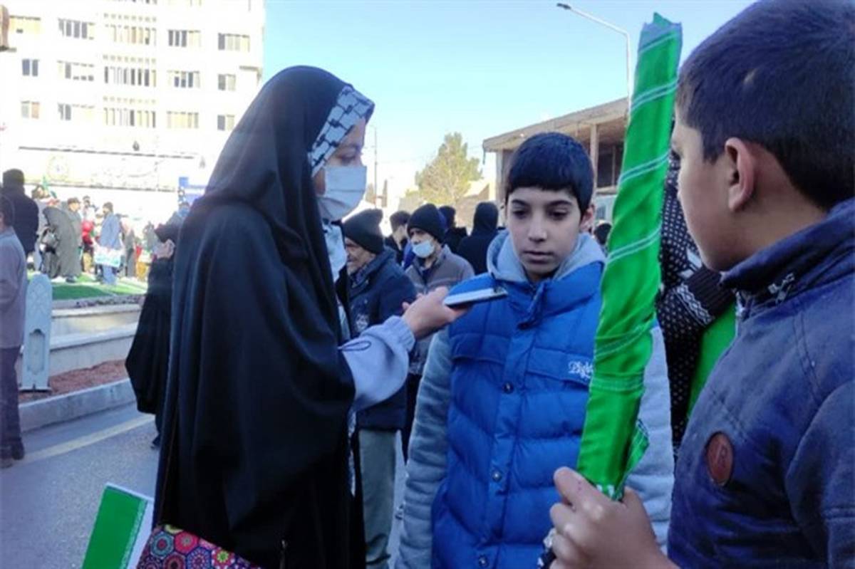 دانشآموزان خراسان جنوبی پای قرار چهل و چهارم