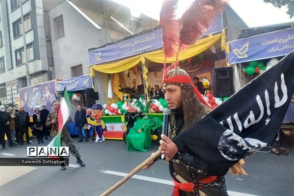 حضور پرشور مردم در جشن چهل و چهارمین سالگرد انقلاب اسلامی ایران