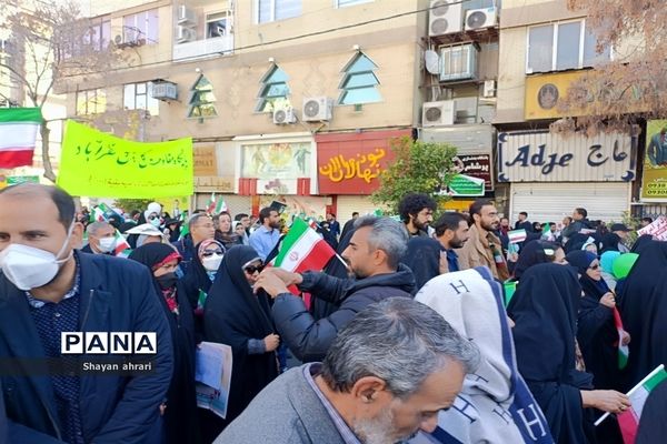 راهپیمایی 22 بهمن در فارس