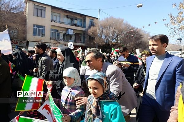 راهپیمایی 22 بهمن در فارس