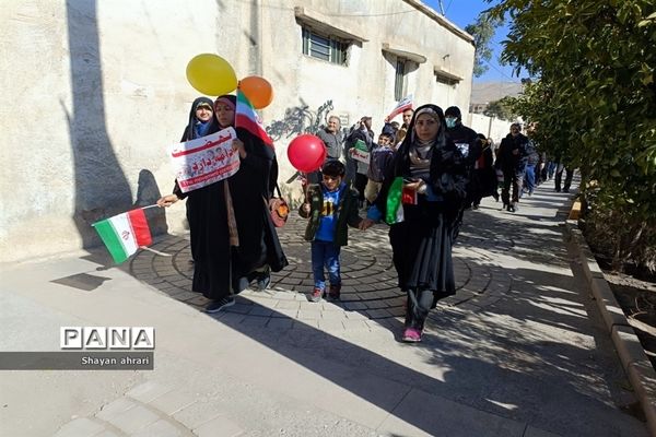 راهپیمایی 22 بهمن در فارس