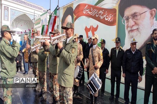 حماسه حضوردانش‌آموزان ، فرهنگیان و مردم شهیدپرور و ولایتمدارمنطقه کهریزک