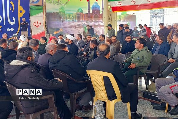 گلباران مزار شهدا ملارد به مناسبت ایام الله دهه فجر