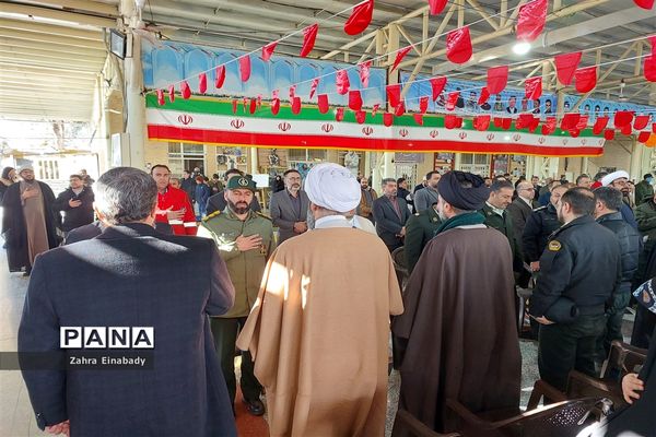 گلباران مزار شهدا ملارد به مناسبت ایام الله دهه فجر